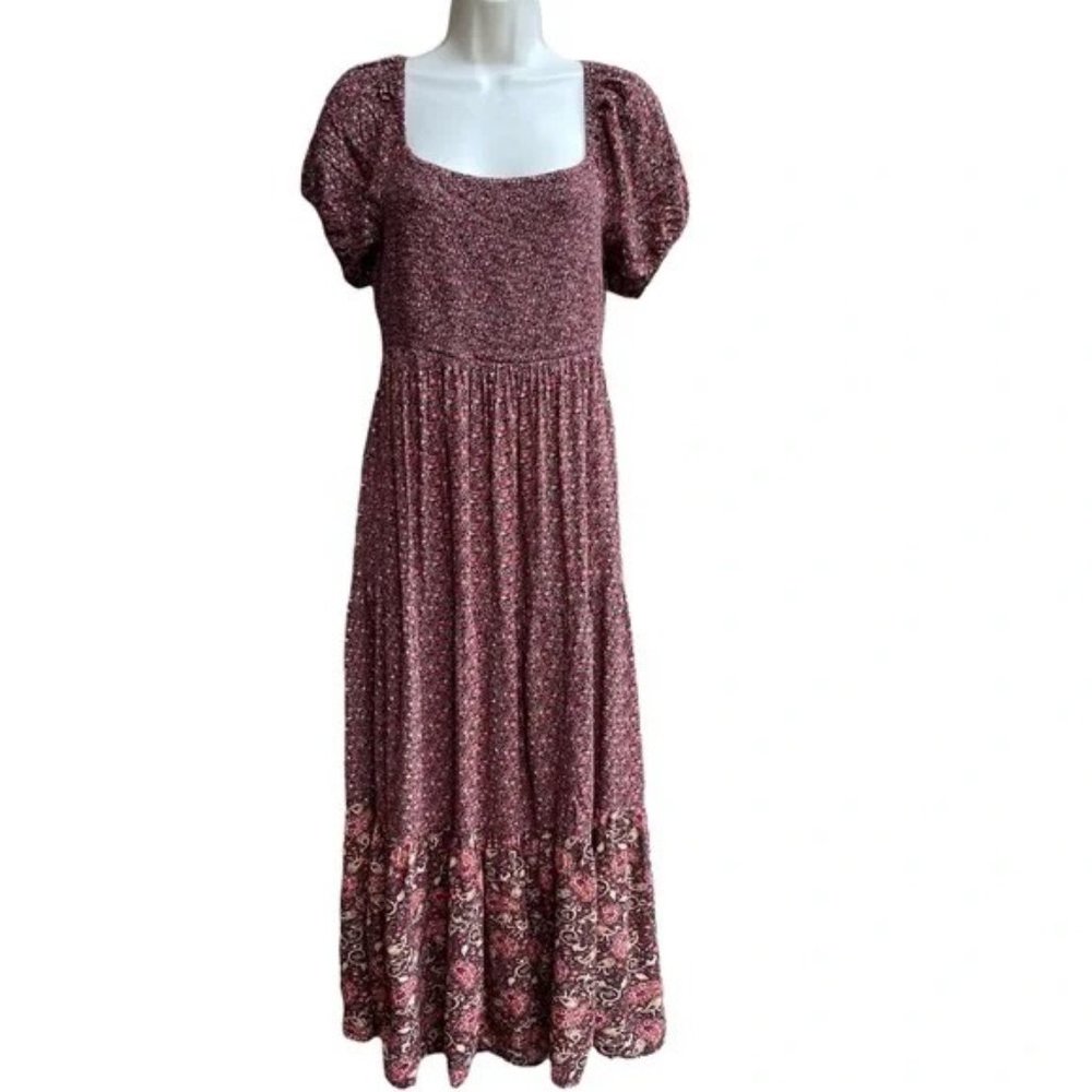 American Eagle Maxi Smock Dress